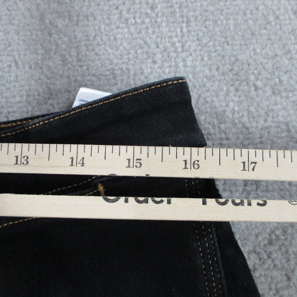 Zendaya x Tommy Hilfiger Jeans Womens 33/32 Black Flare Boot High Waisted Pants - Picture 10 of 13